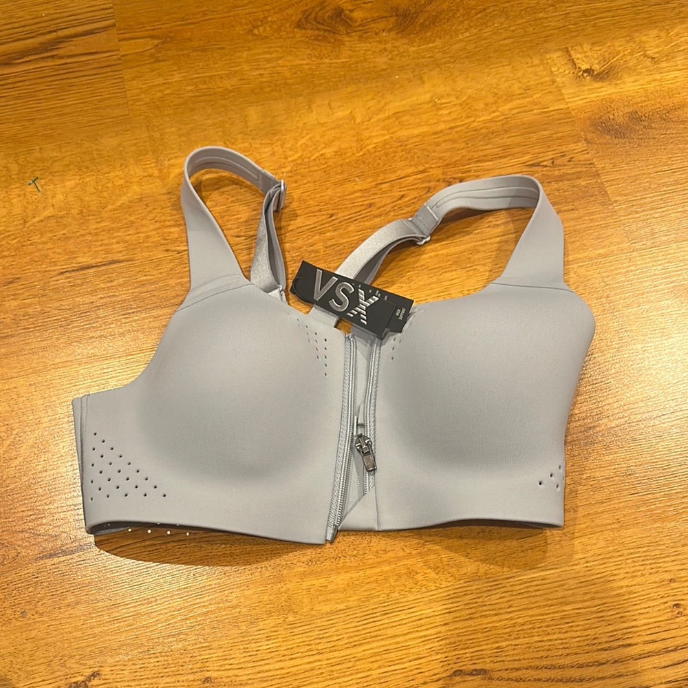 32C Victoria's Secret HIGH IMPACT FULL SUPPORT Gray Sports Bra